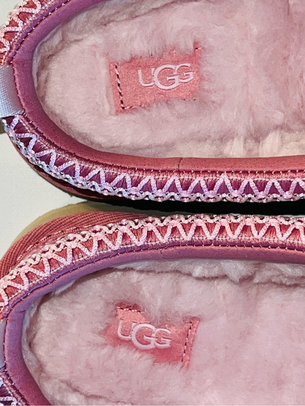 🆕 UGG Tazz Sun Stitch Logo Platform Clog Slippers Horizon Pink Women’s US 7.5/8 - Picture 9 of 16